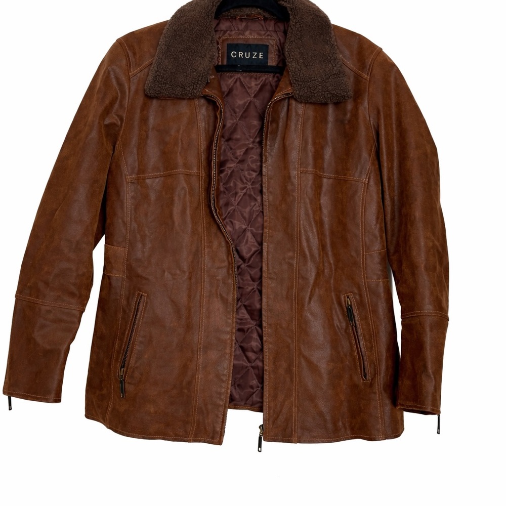 Women's Brown Leather Jacket